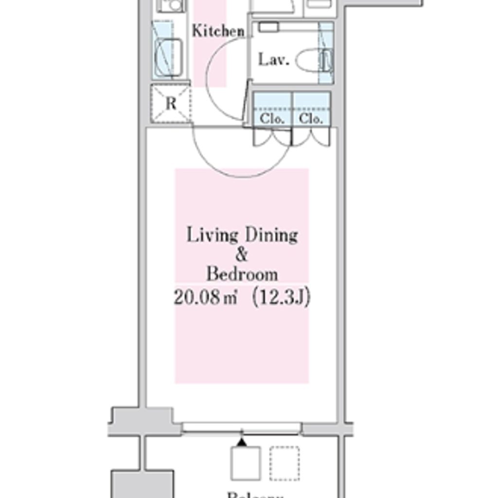 ラ・トゥール新宿ガーデン　3307 画像1